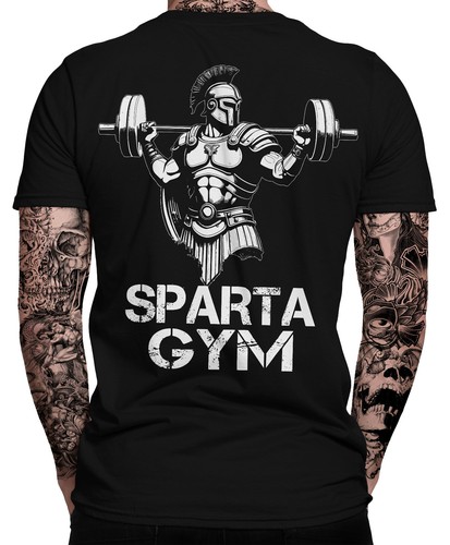 Sparta gym training shirt - sparta, t-shirt