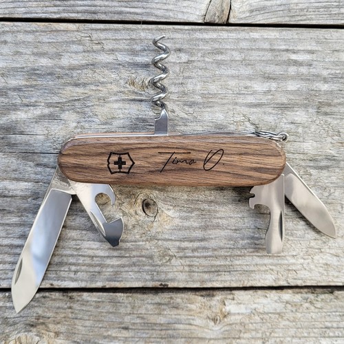 Personalisiertes taschenmesser - personalisiertes,
