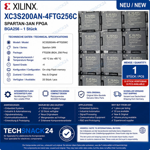 Xilinx xc3s200an 4ftg256c - 1x, xc3s200an-4ftg256c