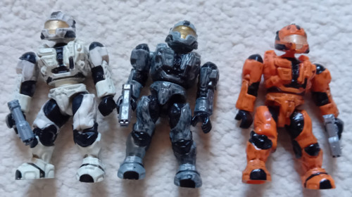 Halo mega bloks weiss grau - 3,